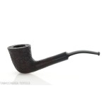 Pebble Grain pipa de tabaco forma doblada Dublín oscuro arenado - Pipas de Tabaco