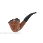 Amorelli pipe shape Bent Dublin smooth natural briar Amorelli Pipe Amorelli