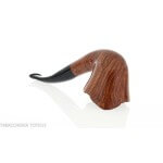 Amorelli pipe shape Bent Dublin smooth natural briar Amorelli Pipe Amorelli