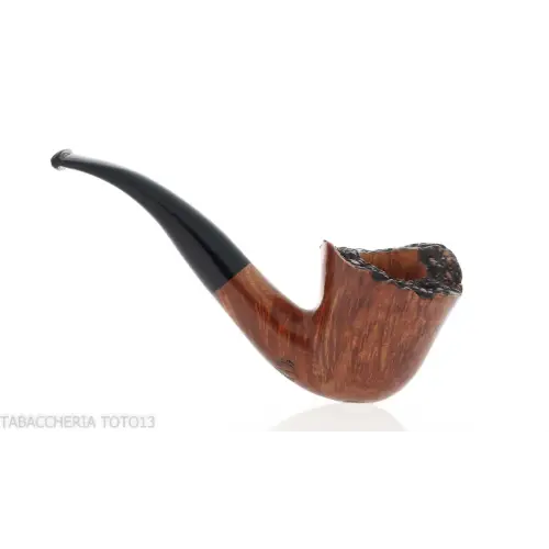 Pipa Amorelli Forma de Bent Dublin brezo natural liso - Pipas de Tabaco