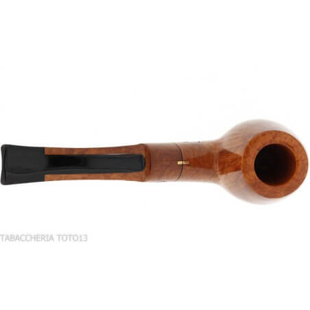 Amorelli-Pfeife Busby-Serie, gebogene Apfelform aus glattem, natürlichem Dornbusch Amorelli Pipe Amorelli