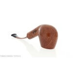 Pipa Amorelli serie Busby curvada forma de manzana en brezo natural liso Amorelli Pipe Amorelli