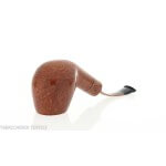 Pipa Amorelli serie Busby curvada forma de manzana en brezo natural liso Amorelli Pipe Amorelli