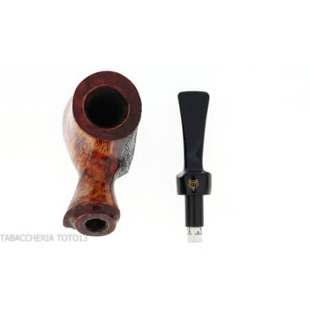 Crown Viking partially combed volcano shape pipe Poul Winsløw Winsløw Poul