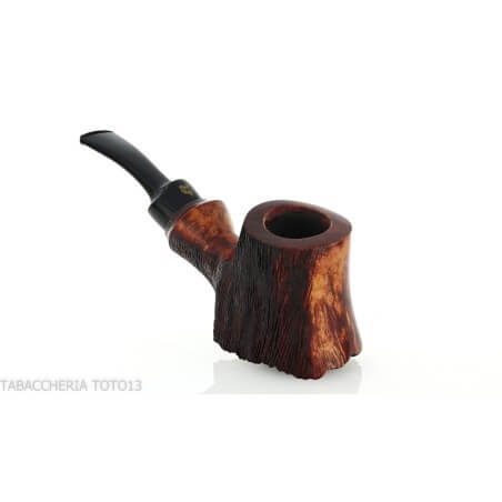 Crown Viking partially combed volcano shape pipe Poul Winsløw Winsløw Poul