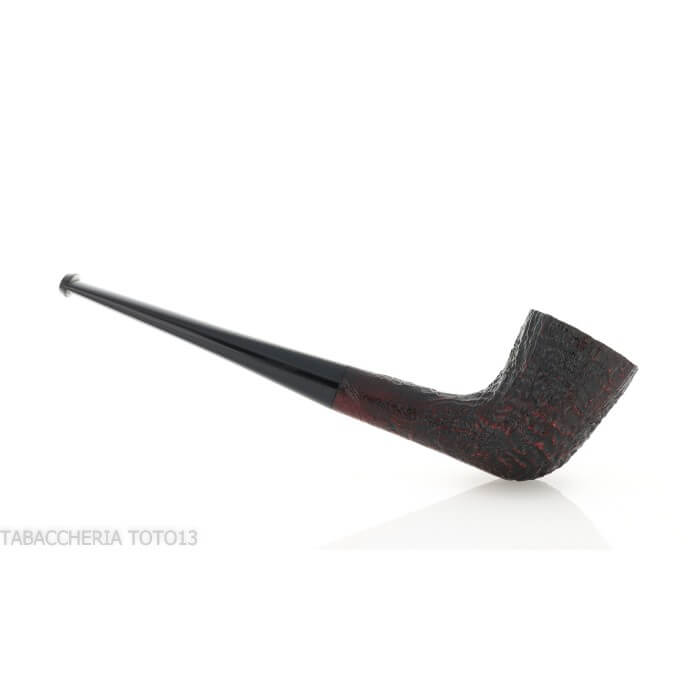 Pipa Pebble Grain forma Dublín con chorro de arena oscuro William “Ashton” Taylor Ashton