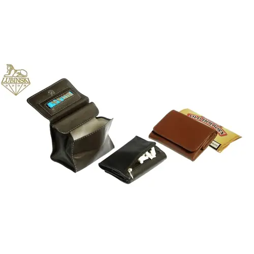 Piccola borsa portatabacco cartine e filtri in nappa - Accessori Per Sigarette e Rolling