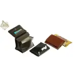 Small tobacco bag in nappa leather for tocacco, papers and filters - Accessories For Cigarettes And Rolling