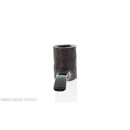 Pebble Grain pipe, dark sandblasted Cherrywood shape - Tobacco Pipes - Natural root