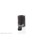 Pebble Grain pipe, dark sandblasted Cherrywood shape - Tobacco Pipes - Natural root