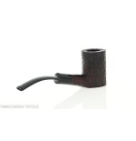 Pebble Grain pipe, dark sandblasted Cherrywood shape - Tobacco Pipes - Natural root