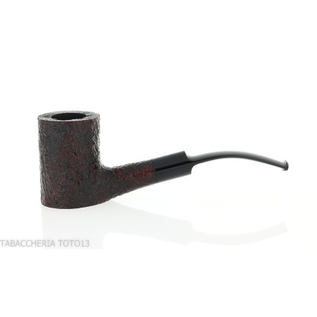 Pebble Grain pipe, dark sandblasted Cherrywood shape - Tobacco Pipes - Natural root