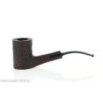 Pebble Grain pipe, dark sandblasted Cherrywood shape - Tobacco Pipes - Natural root