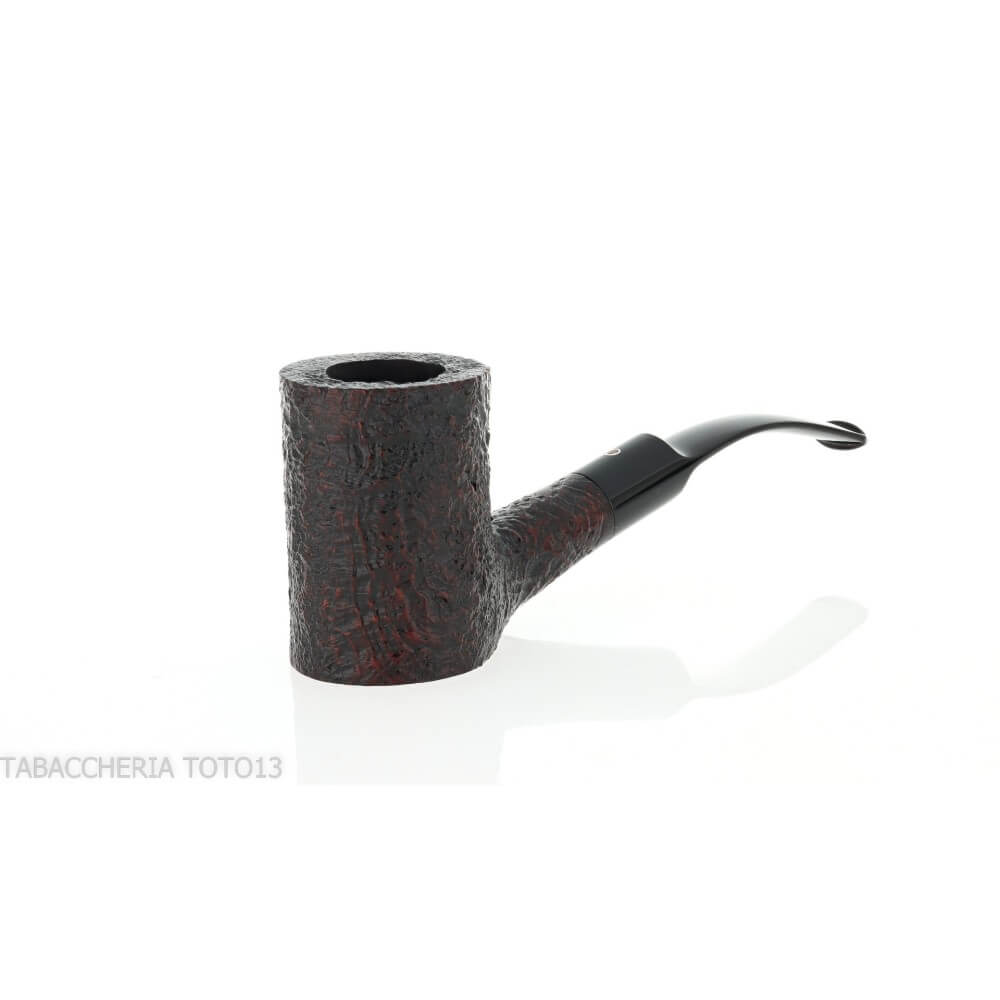 Pebble Grain-Pfeife, Form aus dunkel sandgestrahltem cherrywood - William “Ashton” Taylor
