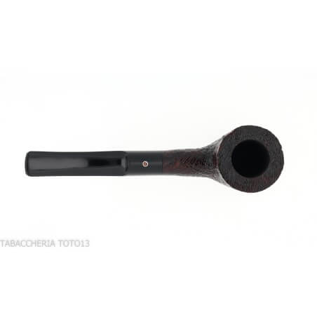 Pipa Pebble Grain forma Cherrywood sabbiata scura - William “Ashton” Taylor