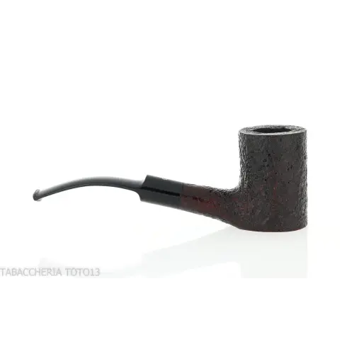 Pipa Pebble Grain forma Cherrywood sabbiata scura - Pipe