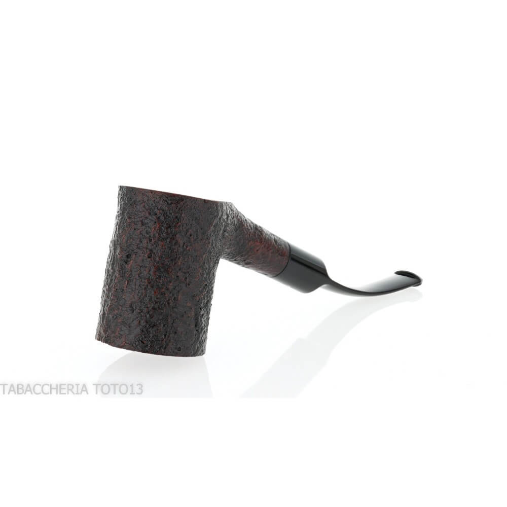 Pebble Grain-Pfeife, Form aus dunkel sandgestrahltem cherrywood - William “Ashton” Taylor