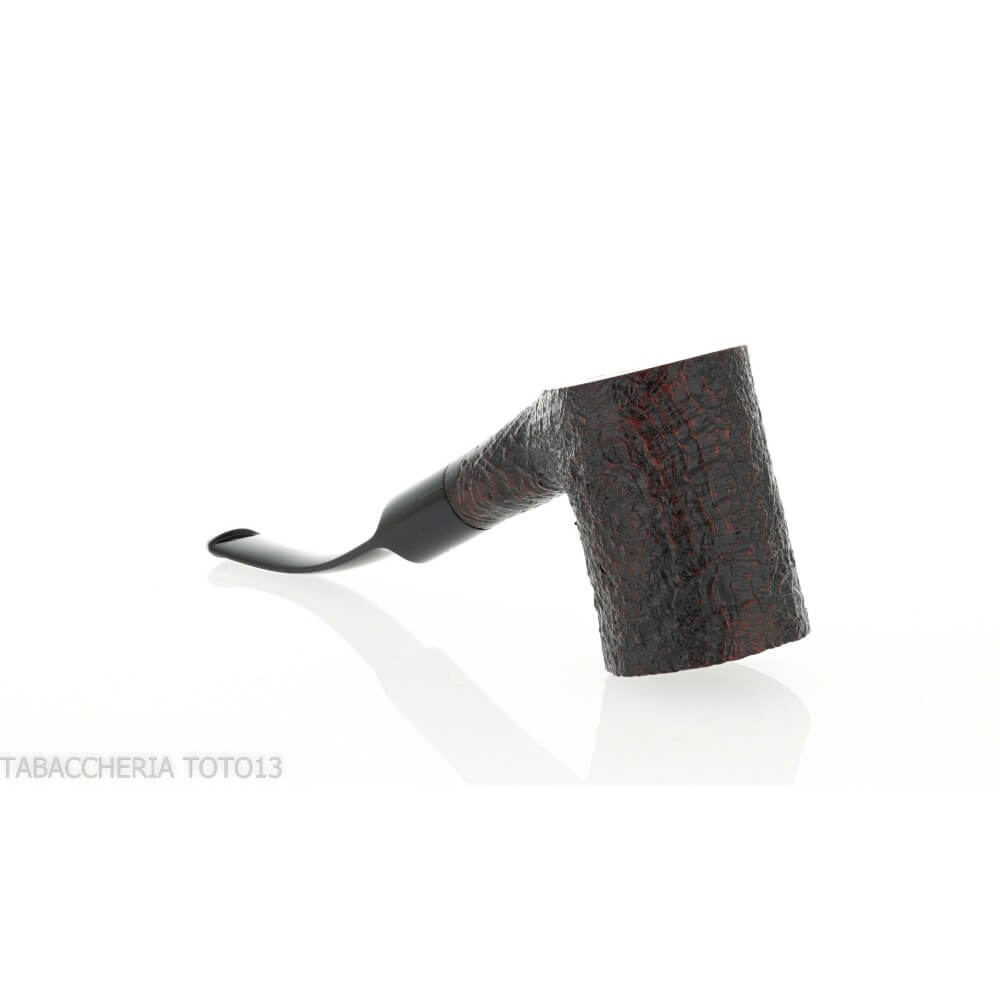Pebble Grain-Pfeife, Form aus dunkel sandgestrahltem cherrywood - William “Ashton” Taylor