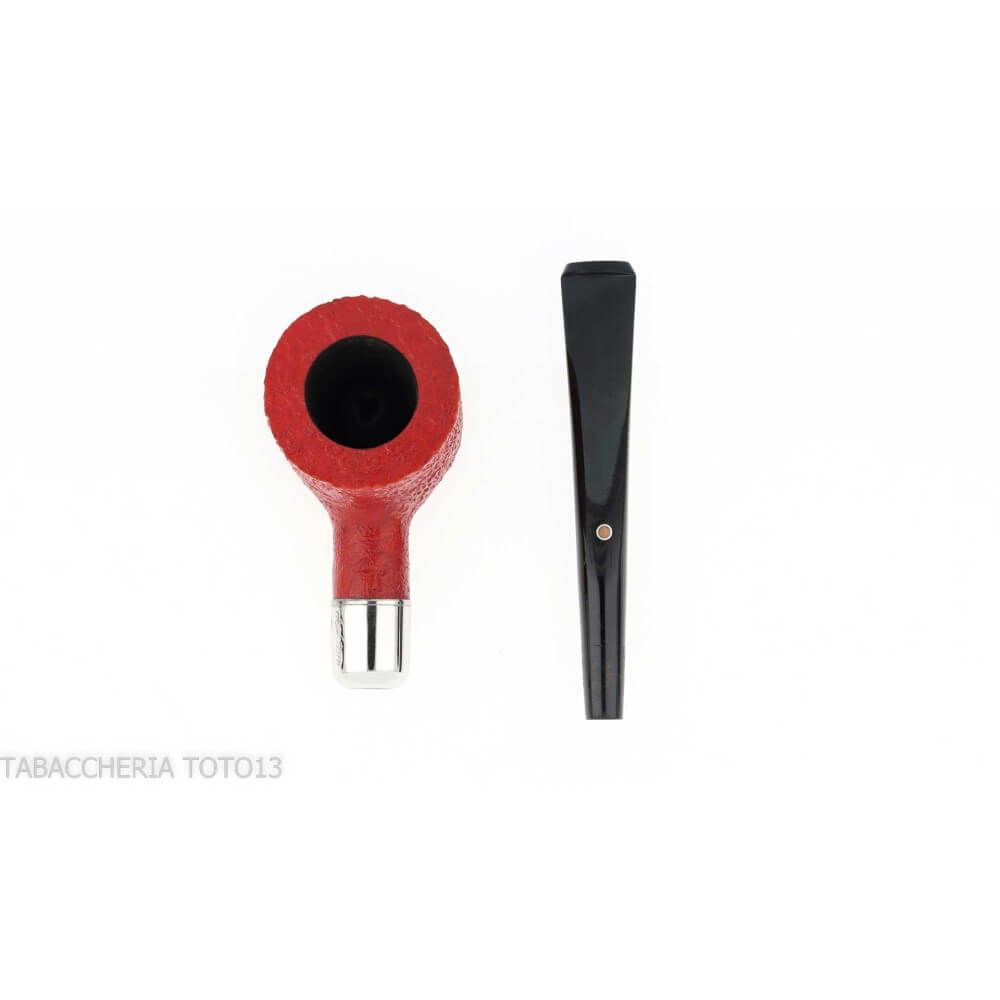 Ashton Claret pipe sandblasted Poker shape - William “Ashton” Taylor