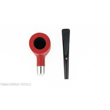 Ashton Claret pipe sandblasted Poker shape - William “Ashton” Taylor