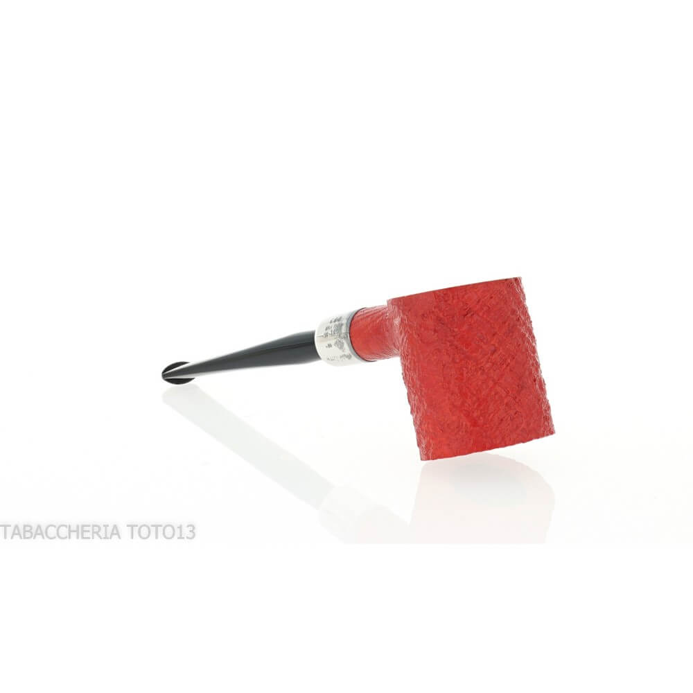 Ashton Claret pipe sandblasted Poker shape - William “Ashton” Taylor