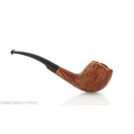 Viprati cutty semi-curved tobacco pipe in shiny briar Viprati Pipe Viprati