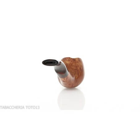 Viprati cutty semi-curved tobacco pipe in shiny briar - Viprati Pipe