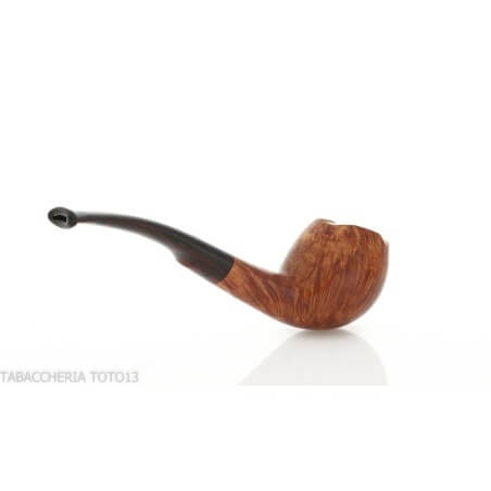 Viprati cutty semi-curved tobacco pipe in shiny briar Viprati Pipe Viprati