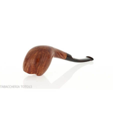 Viprati cutty semi-curved tobacco pipe in shiny briar - Viprati Pipe