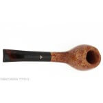 Pipe à tabac semi-courbée Viprati Cutty en bruyère brillante Viprati Pipe Viprati