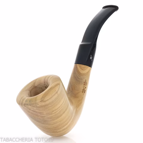 Aldo tubería Velani en madera de olivo, la curva en forma de vaso - Pipas de Tabaco