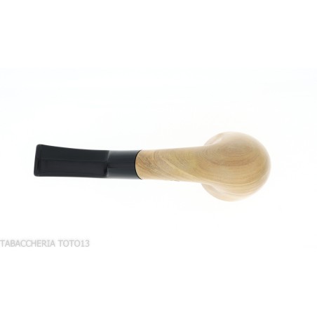 Aldo Velani tuyau en bois d'olivier, la courbe en forme de vase - Pipe Pour le Tabac - Bois d'olivier
