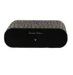 Gentili Caja humidificada para 20 puros en fibra de carbono y cuero. - Accesorios Del Cigarro