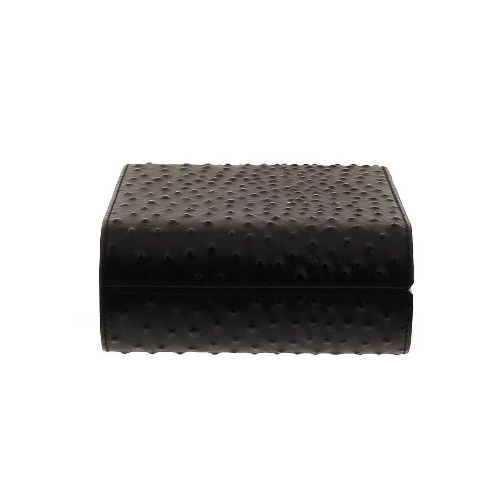 Gentili coffret humidifié pour 20 cigares en fibre de carbone et cuir - Ebanisteria Gentili Fabrizio Srl