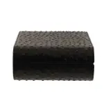 Gentili Caja humidificada para 20 puros en fibra de carbono y cuero. - Accesorios Del Cigarro