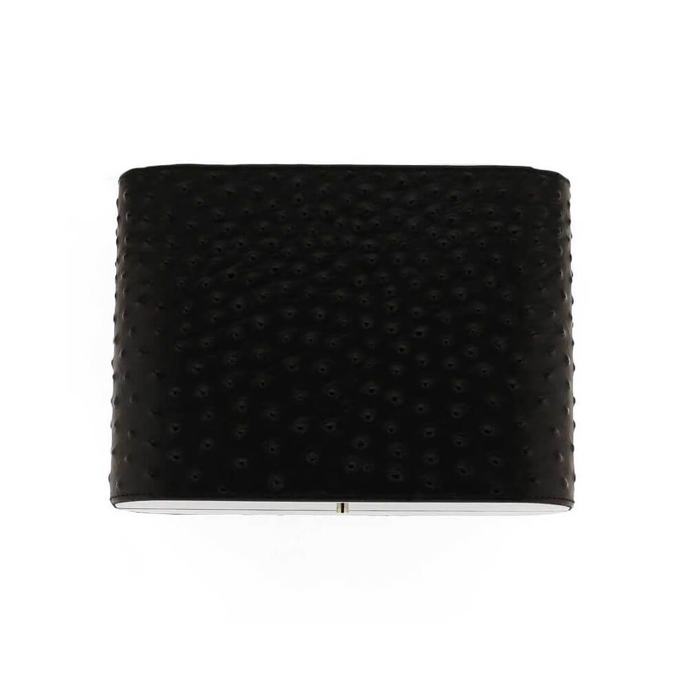 Gentili humidified box for 20 cigars in carbon fiber and leather - Ebanisteria Gentili Fabrizio Srl