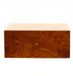 Gentili scatola umidificata per 20 sigari finitura amobina radica naturale - Accessori Per Sigari