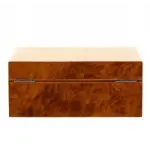 Gentili scatola umidificata per 20 sigari finitura amobina radica naturale - Accessori Per Sigari