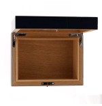 Gentili Caja humidificada para 20 puros con higrómetro, acabado azul transparente. - Accesorios Del Cigarro