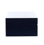 Gentili Caja humidificada para 20 puros con higrómetro, acabado azul transparente. - Accesorios Del Cigarro