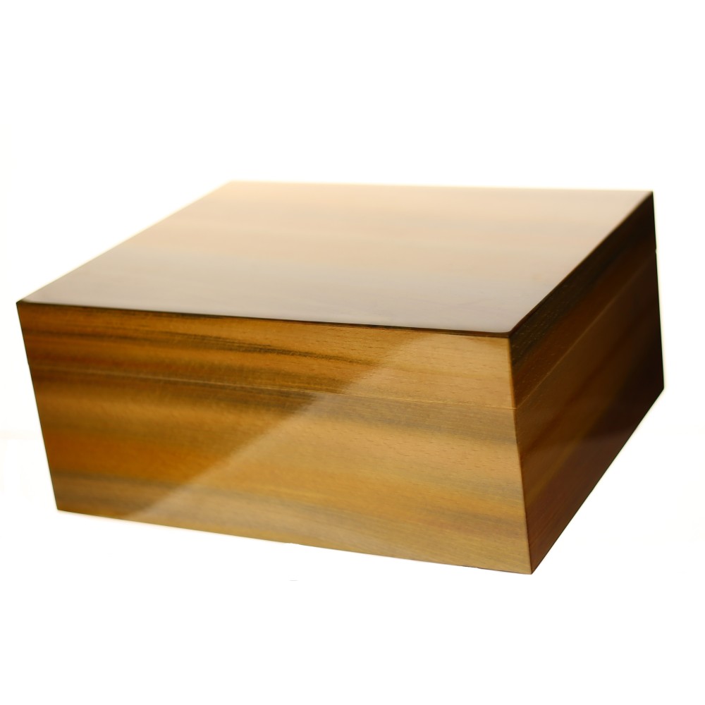 Gentili humidified box for 40 cigars, three colors beech finish - Accessories Cigar - Wood