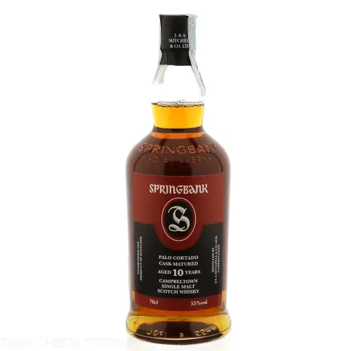 Springbank 10 Y.O. Palo Cortado cask Vol.55% Cl.70 - Spiritueux - Malt biologique