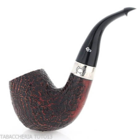 Pipe à lèvre en P sablée Peterson Sherlock Holmes Professor Peterson Of Doublin Pipe Peterson