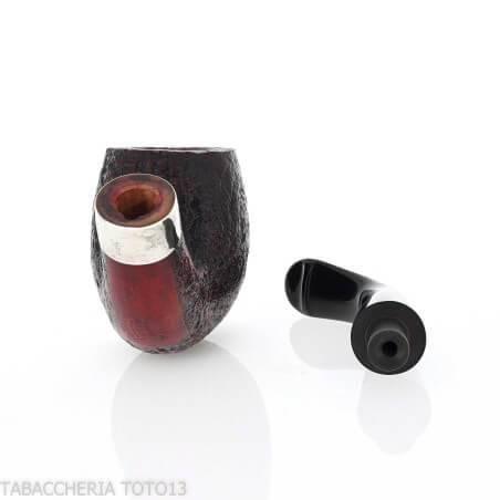 Peterson Sherlock Holmes Professor Sandblasted P-Lip Pipe Peterson Of Doublin Pipe Peterson