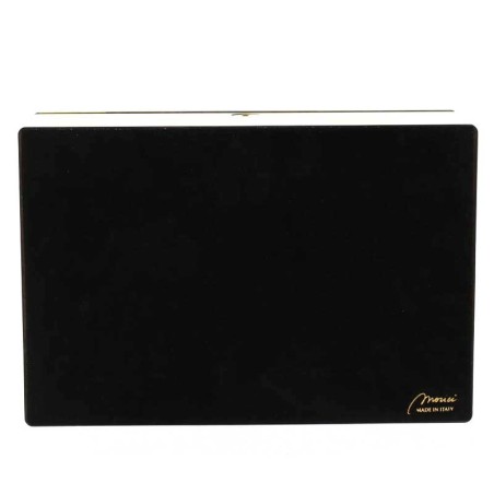Morici Mestre coffret humidifié pour 30 cigares, finition incrustation vert jaune bleu - Accessoires Cigare - Bois