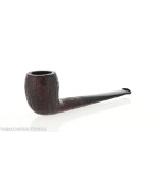 Pebble Grain Pipa de tabaco con forma de belga arenada oscura - Pipas de Tabaco