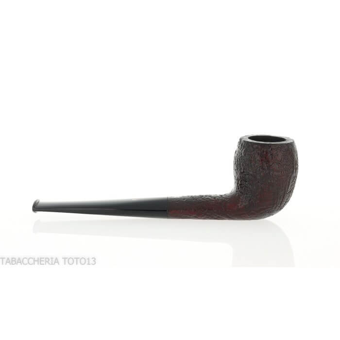 Pebble Grain Pipa de tabaco con forma de belga arenada oscura William “Ashton” Taylor Ashton