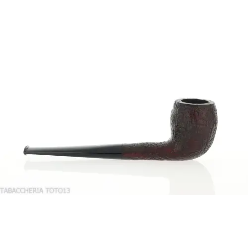 Pebble Grain Pipa de tabaco con forma de belga arenada oscura - Pipas de Tabaco