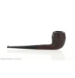 Pebble Grain Pipa de tabaco con forma de belga arenada oscura - Pipas de Tabaco