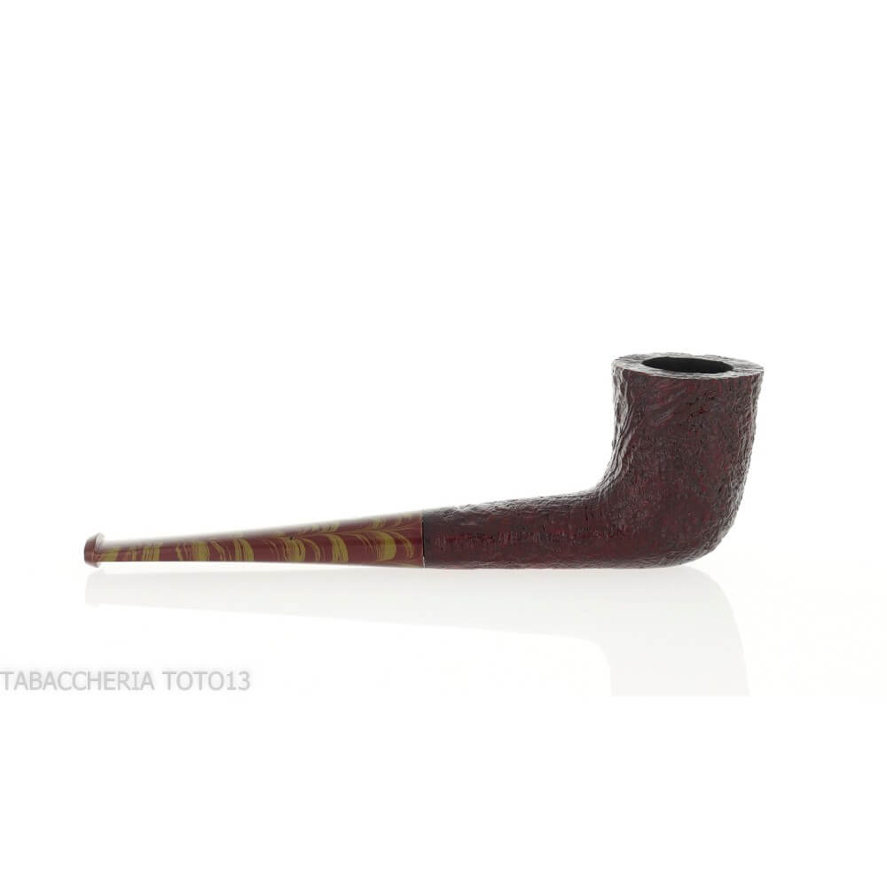 Ashton Brindle dark sandblasted Dublin shape pipe - William “Ashton” Taylor Ashton Brindle dark sandblasted Dublin shape pipe - William “Ashton” Taylor